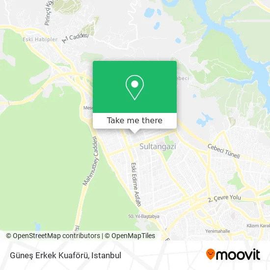 Güneş Erkek Kuaförü map