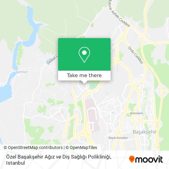 Özel Başakşehir Ağız ve Diş Sağlığı Polikliniği map