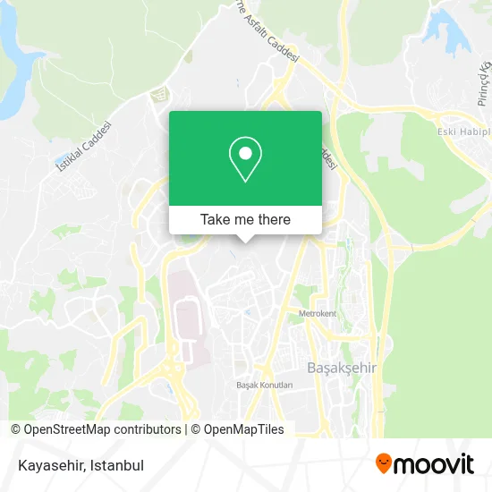 Kayasehir map