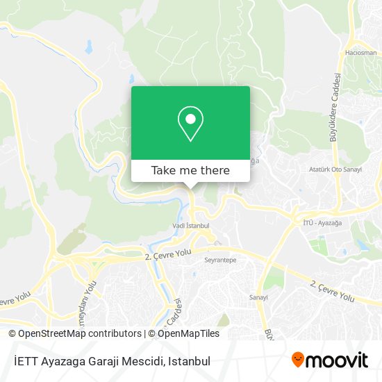 İETT Ayazaga Garaji Mescidi map