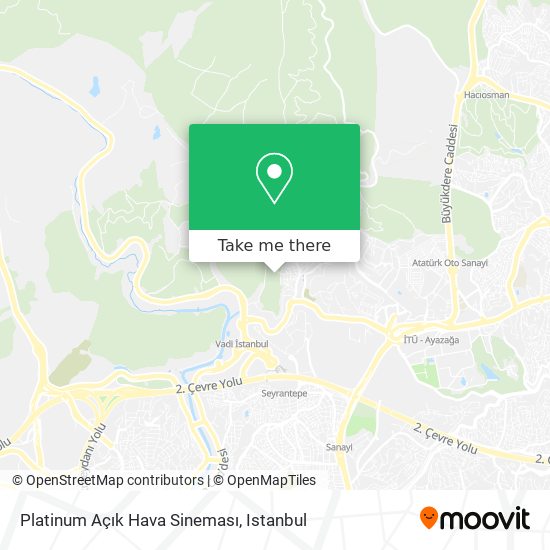 Platinum Açık Hava Sineması map