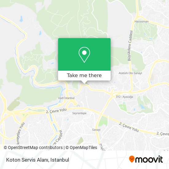 Koton Servis Alanı map