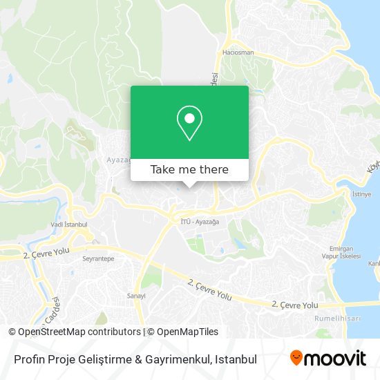 Profin Proje Geliştirme & Gayrimenkul map