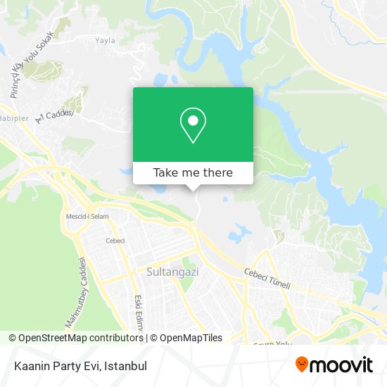 Kaanin Party Evi map