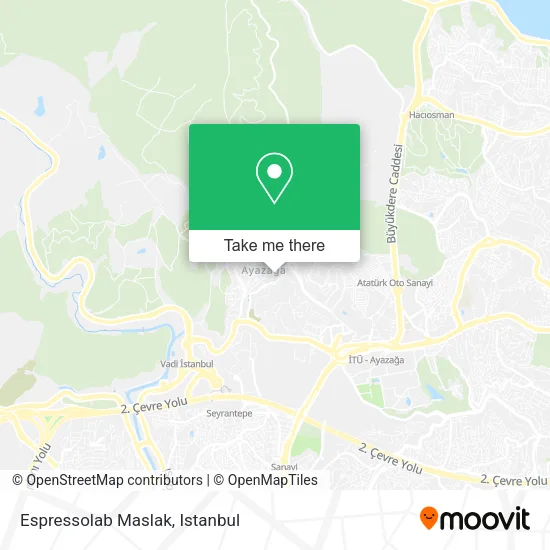 Espressolab Maslak map