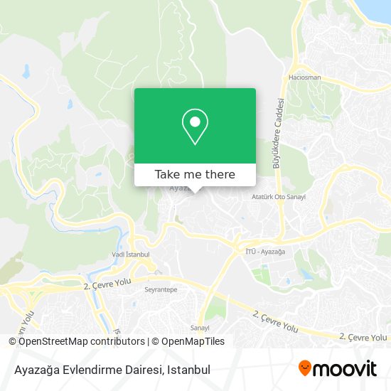 Ayazağa Evlendirme Dairesi map