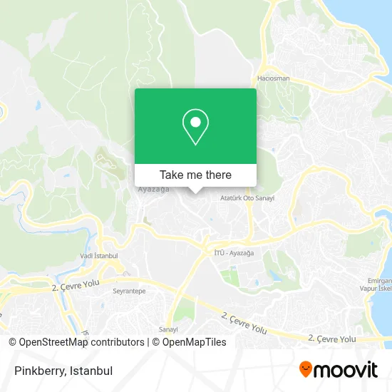Pinkberry map