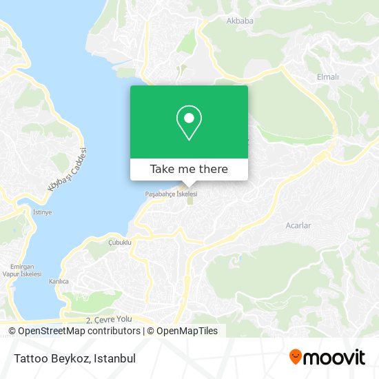 Tattoo Beykoz map