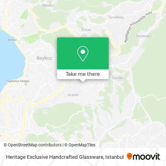 Heritage Exclusive Handcrafted Glassware map