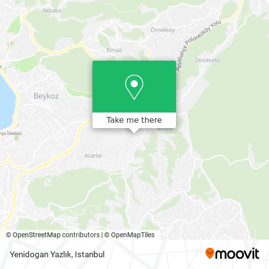 Yenidogan Yazlık map