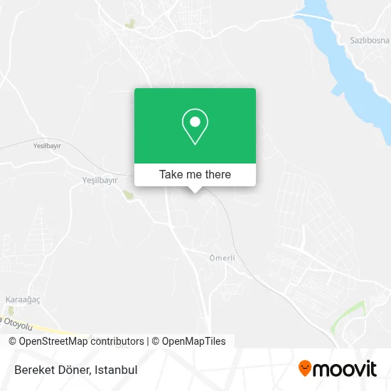 Bereket Döner map