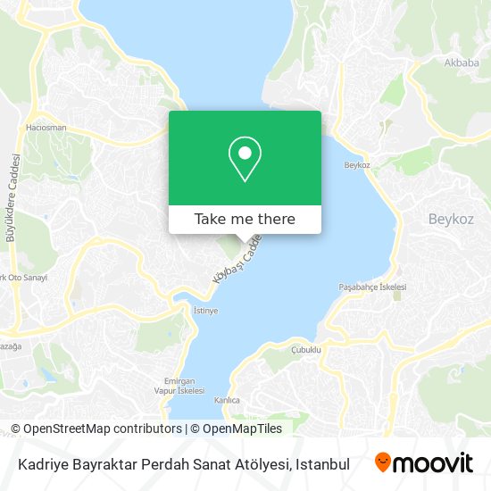 Kadriye Bayraktar Perdah Sanat Atölyesi map