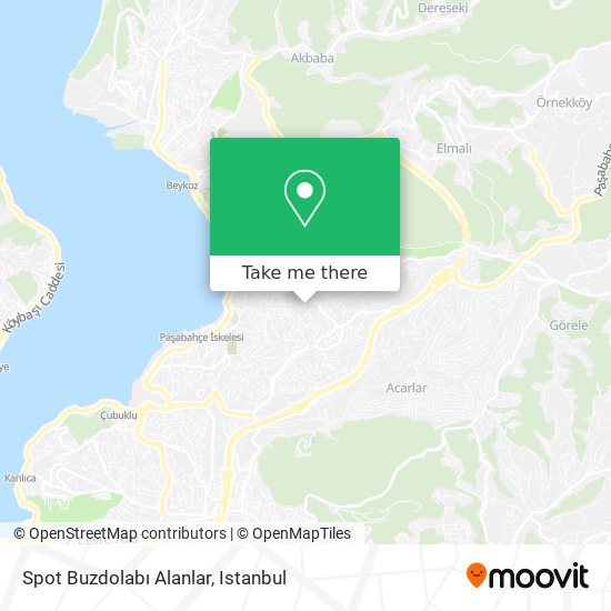Spot Buzdolabı Alanlar map