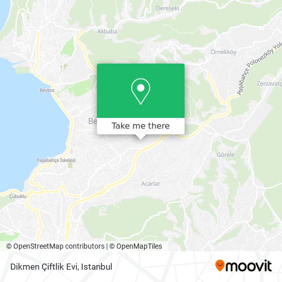 Dikmen Çiftlik Evi map