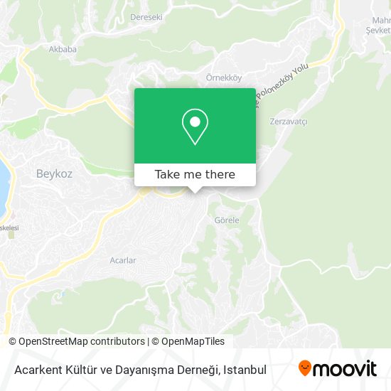 Acarkent Kültür ve Dayanışma Derneği map