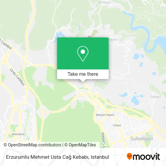 Erzurumlu Mehmet Usta Cağ Kebabı map