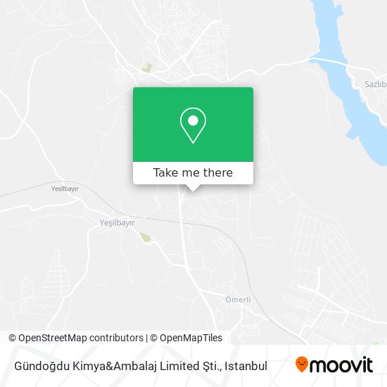 Gündoğdu Kimya&Ambalaj Limited Şti. map