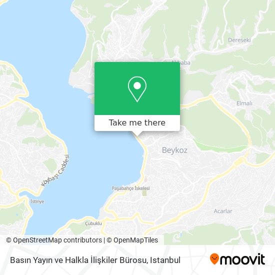 Basın Yayın ve Halkla İlişkiler Bürosu map