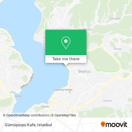 Gümüşsuyu Kafe map