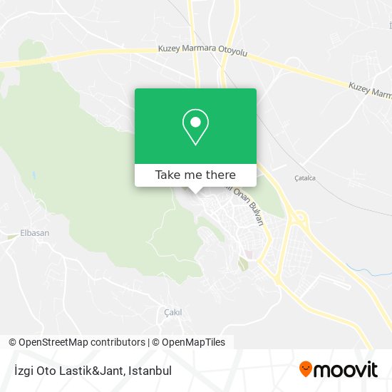 İzgi Oto Lastik&Jant map