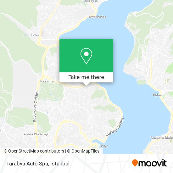 Tarabya Auto Spa map