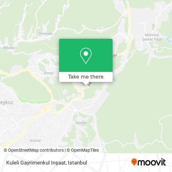 Kuleli Gayrimenkul Inşaat map