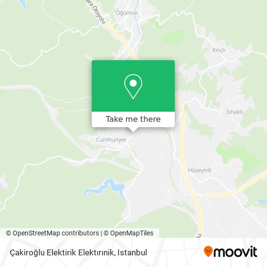 Çakiroğlu Elektirik Elektırınik map