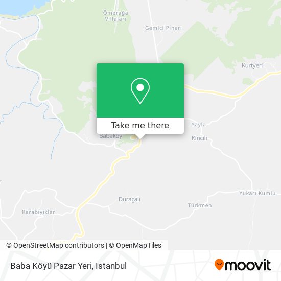 Baba Köyü Pazar Yeri map