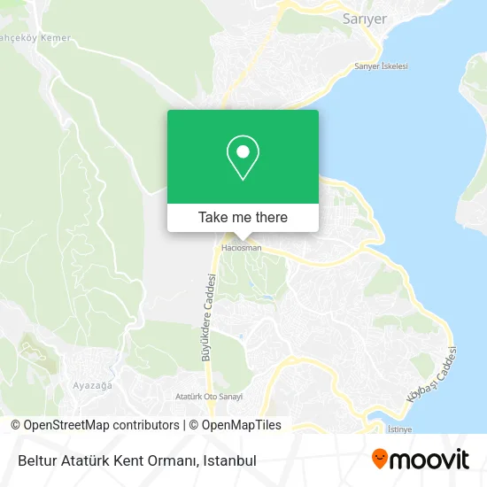 Beltur Atatürk Kent Ormanı map