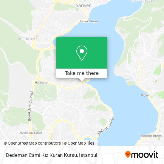 Dedeman Cami Kız Kuran Kursu map