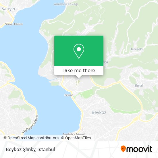 Beykoz Şhnky map