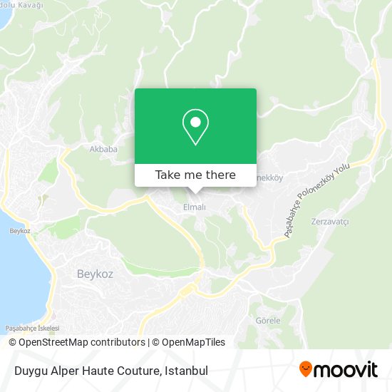 Duygu Alper Haute Couture map