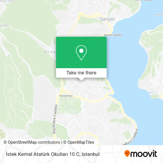 İstek Kemal Atatürk Okulları 10 C map