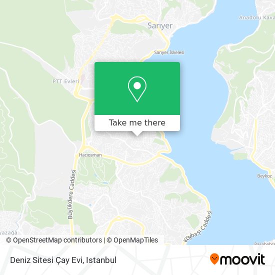 Deniz Sitesi Çay Evi map