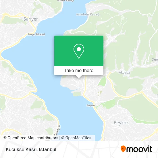 Küçüksu Kasrı map
