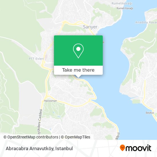 Abracabra Arnavutköy map