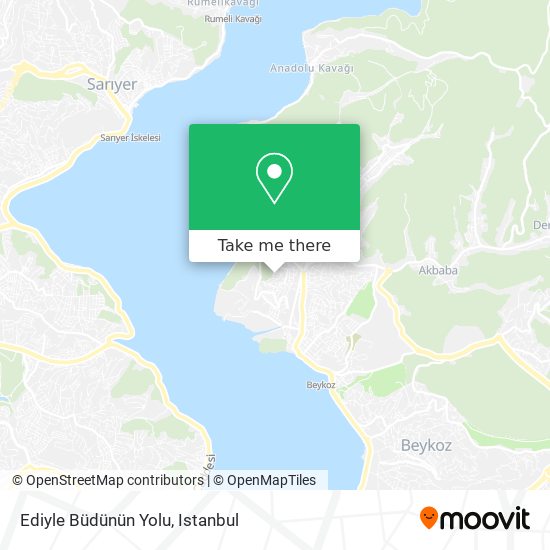 Ediyle Büdünün Yolu map