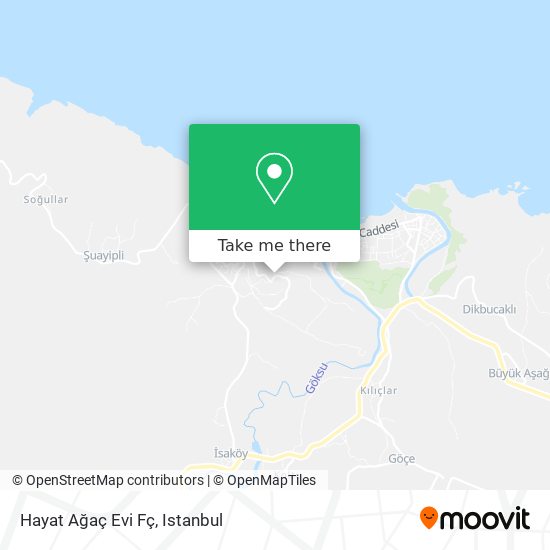 Hayat Ağaç Evi Fç map