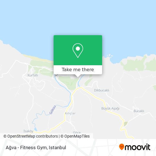 Ağva - Fitness Gym map