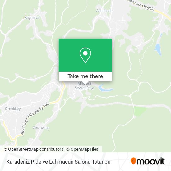 Karadeniz Pide ve Lahmacun Salonu map