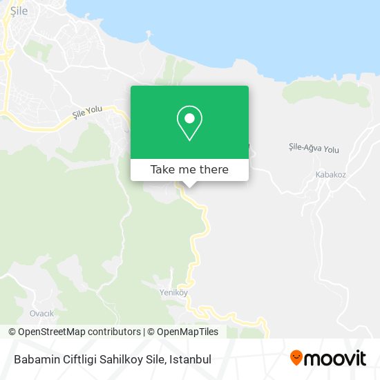 Babamin Ciftligi Sahilkoy Sile map