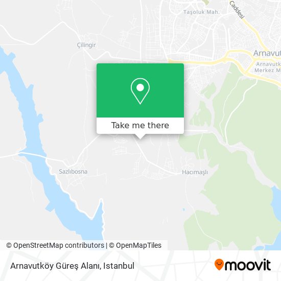 Arnavutköy Güreş Alanı map