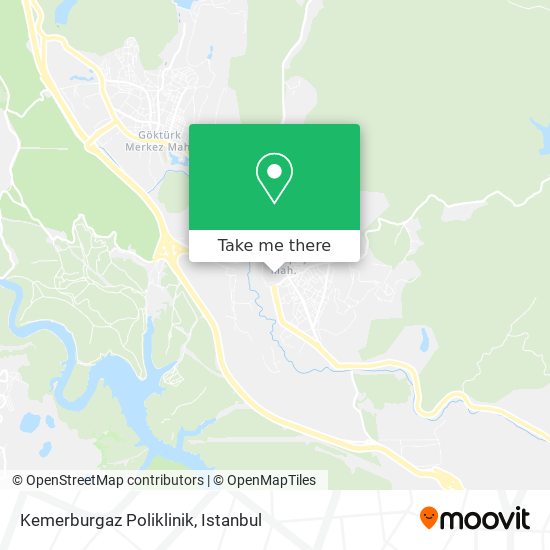 Kemerburgaz Poliklinik map