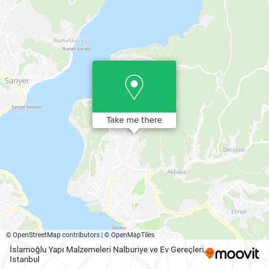 İslamoğlu Yapı Malzemeleri Nalburiye ve Ev Gereçleri map