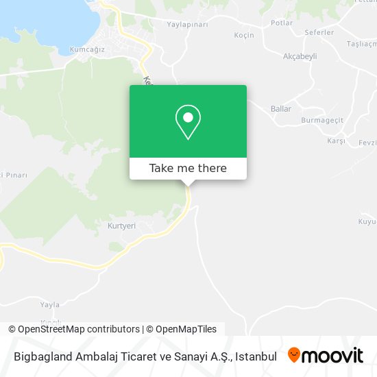 Bigbagland Ambalaj Ticaret ve Sanayi A.Ş. map