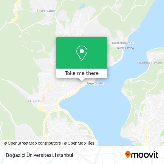 Boğaziçi Üniversitesi map