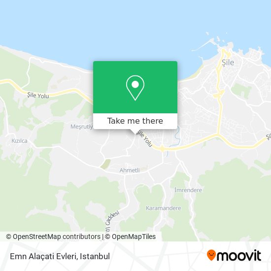 Emn Alaçati Evleri map