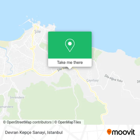 Devran Kepçe Sanayi map