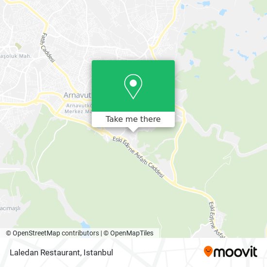 Laledan Restaurant map