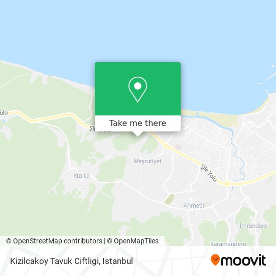 Kizilcakoy Tavuk Ciftligi map